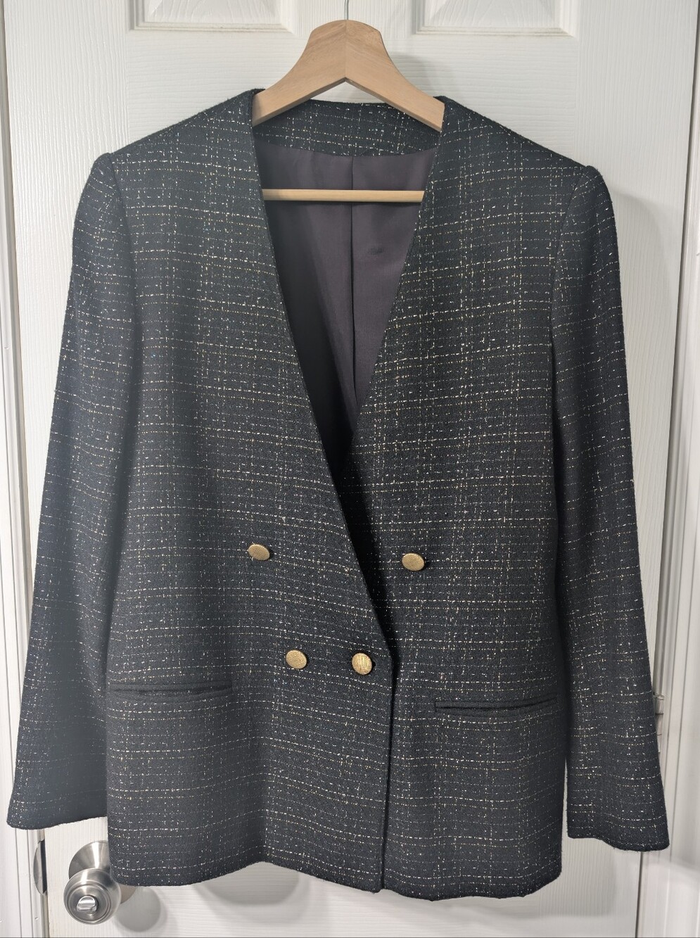 SUITSME 100% Wool Tweed Jacket